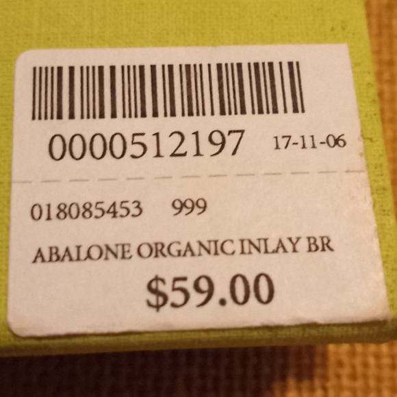 Coldwater creek abalone organic shell bracelet - Picture 7 of 8